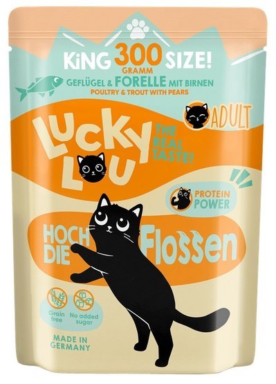 Lucky Lou Lucky Lou Lifestage Adult Drób i pstrąg saszetka 300g