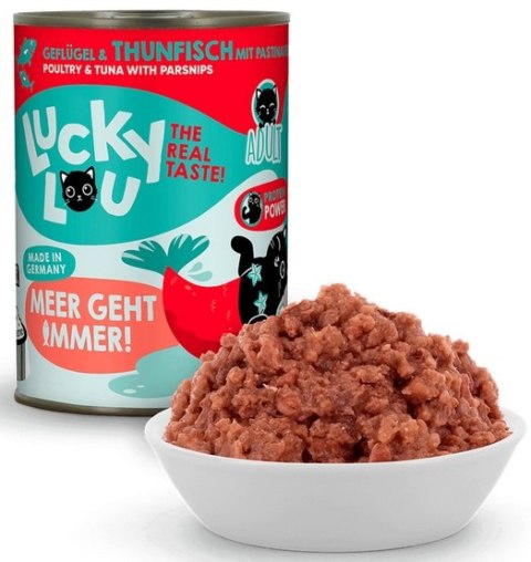 Lucky Lou Lucky Lou Lifestage Adult Drób i tuńczyk puszka 400g