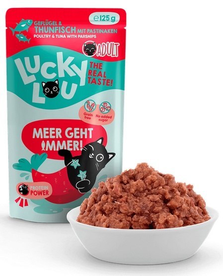 Lucky Lou Lucky Lou Lifestage Adult Drób i tuńczyk saszetka 125g