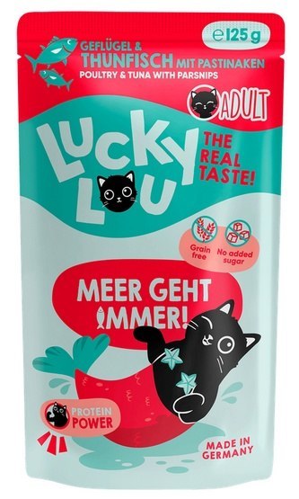 Lucky Lou Lucky Lou Lifestage Adult Drób i tuńczyk saszetka 125g
