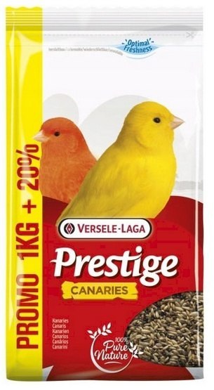 Versele-Laga Versele-Laga Prestige Canaries kanarek 1,2kg (1+0,2kg gratis)