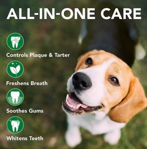 Vet's Best Vet's Best Dental żel + szczoteczka zestaw Adult