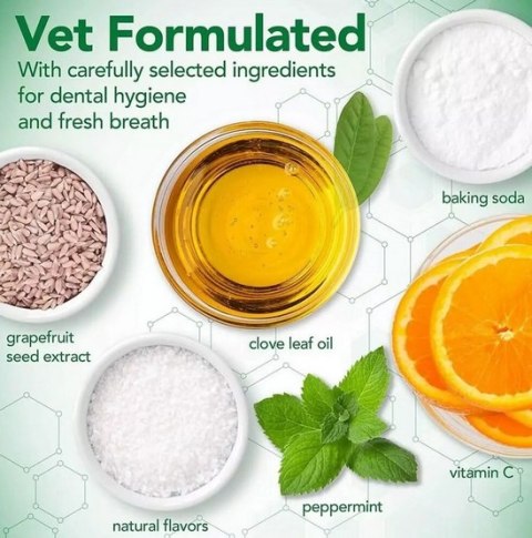 Vet's Best Vet's Best Dental żel + szczoteczka zestaw Adult