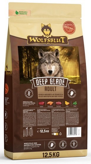 Wolfsblut Wolfsblut Dog Deep Glade Adult - jeleń i bawół 12,5kg