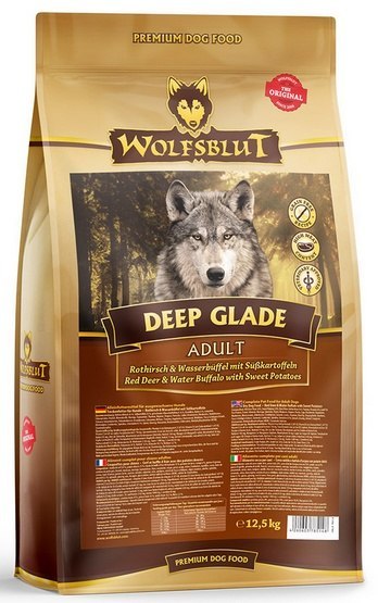 Wolfsblut Wolfsblut Dog Deep Glade Adult - jeleń i bawół 12,5kg