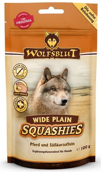 Wolfsblut Wolfsblut Dog Squashies Wide Plain - konina i bataty 100g