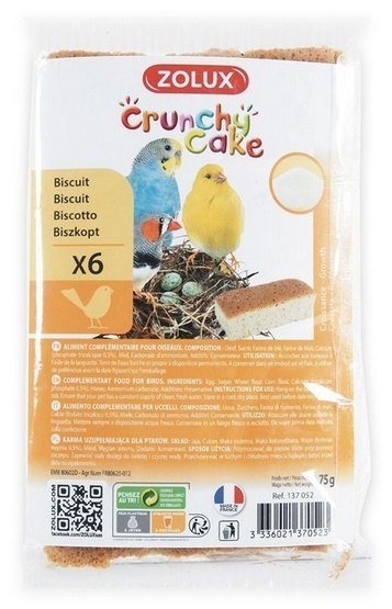Zolux Zolux Crunchy Cake na wzrost 6szt