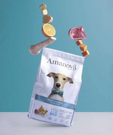 Amanova Amanova Dog Adult Exigent Iberian Pork - wieprzowina 2kg