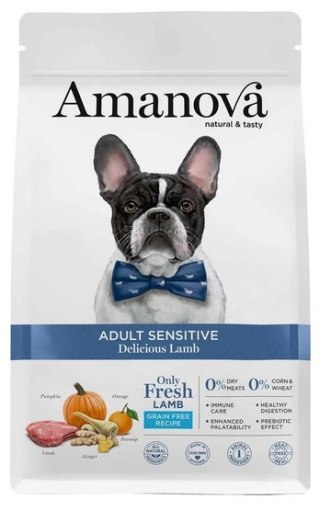 Amanova Amanova Dog Adult Sensitive Delicious Lamb - jagnięcina 2kg