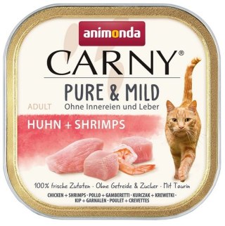 Animonda Carny Animonda Carny Pure & Mild Kurczak + Krewetka tacka 100g