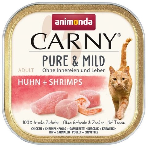 Animonda Carny Animonda Carny Pure & Mild Kurczak + Krewetka tacka 100g