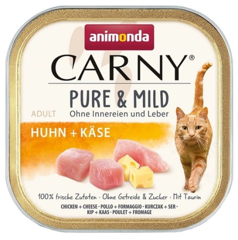 Animonda Carny Animonda Carny Pure & Mild Kurczak + Ser tacka 100g