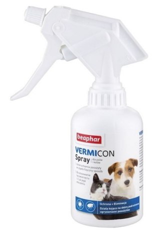 Beaphar Beaphar Vermicon Spray dla psa i kota przeciwko pchłom i kleszczom 250ml