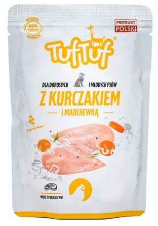 Bult TUF TUF Kurczak z marchewką dla psa saszetka 500g [termin ważności: 03.07.2026]