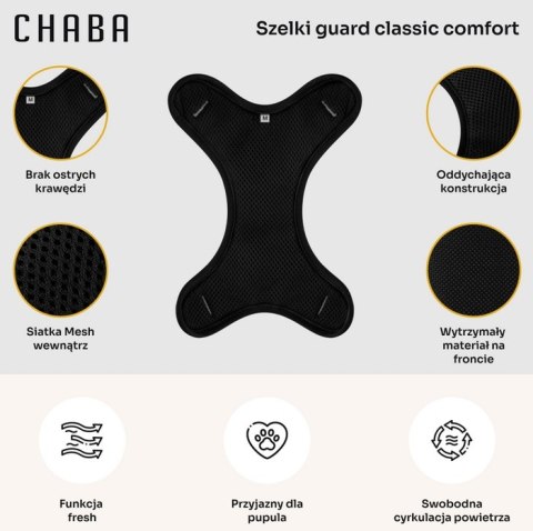 Chaba CHABA Szelki Guard Comfort Classic L czerwone