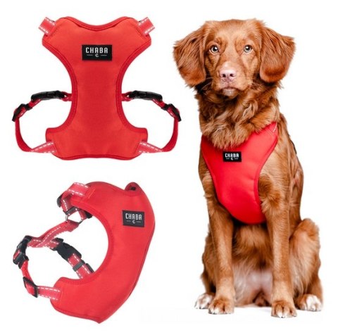Chaba CHABA Szelki Guard Comfort Classic L czerwone