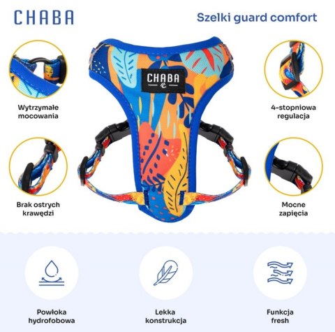 Chaba CHABA Szelki Guard Comfort Story III bezuciskowe L 2,0cm Aussie