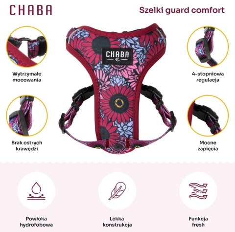 Chaba CHABA Szelki Guard Comfort Story III bezuciskowe L 2,0cm Lakota
