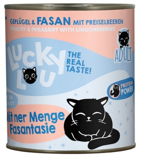 Lucky Lou Lucky Lou Lifestage Adult Drób i bażant puszka 800g