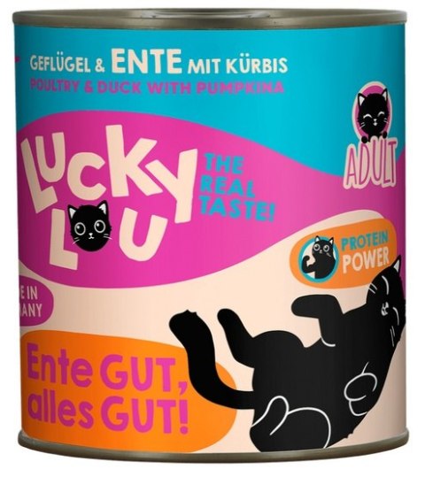 Lucky Lou Lucky Lou Lifestage Adult Drób i kaczka puszka 800g