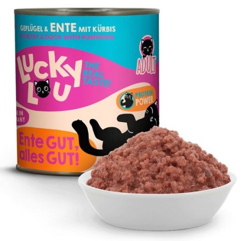 Lucky Lou Lucky Lou Lifestage Adult Drób i kaczka puszka 800g