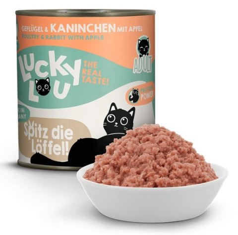 Lucky Lou Lucky Lou Lifestage Adult Drób i królik puszka 800g