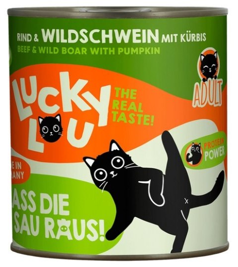 Lucky Lou Lucky Lou Lifestage Adult Wołowina i dzik puszka 800g