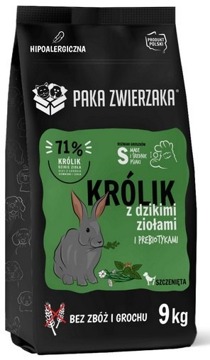 Paka Zwierzaka Paka Zwierzaka Seventh Heaven Królik z dzikimi ziołami Puppy S 9kg