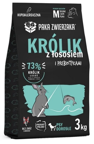 Paka Zwierzaka Paka Zwierzaka Seventh Heaven Królik z łososiem M 3kg