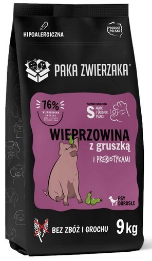 Paka Zwierzaka Paka Zwierzaka Seventh Heaven Wieprzowina z gruszką S 9kg