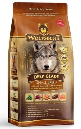 Wolfsblut Wolfsblut Dog Deep Glade Small - jeleń i bawół 7,5kg