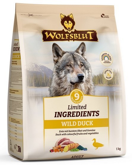 Wolfsblut Wolfsblut Dog Limited Ingredients Wild Duck - kaczka i bataty 1kg