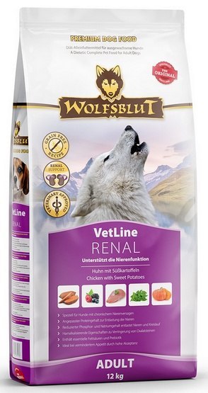 Wolfsblut Wolfsblut Dog VetLine Renal - kurczak i bataty 12kg