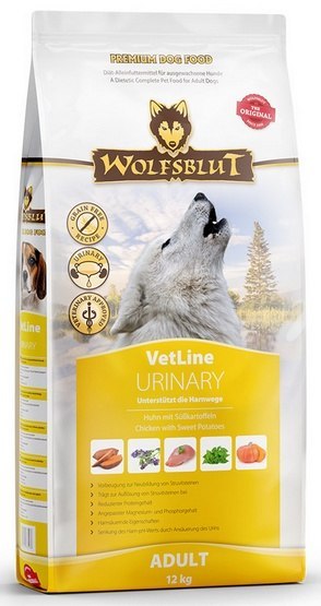 Wolfsblut Wolfsblut Dog VetLine Urinary - kurczak i bataty 12kg