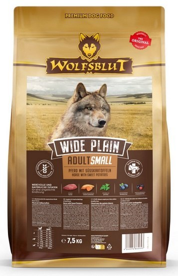 Wolfsblut Wolfsblut Dog Wide Plain Small - konina i bataty 7,5kg