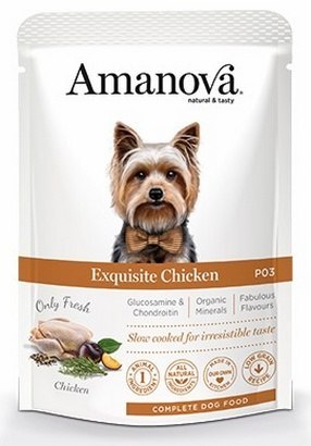 Amanova Amanova Dog Adult Exquisite Chicken - kurczak saszetka 100g [P03]