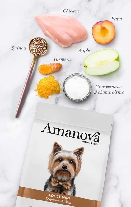 Amanova Amanova Dog Adult Mini Exquisite Chicken - kurczak 7kg