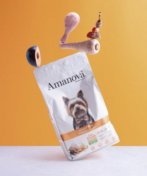 Amanova Amanova Dog Adult Mini Exquisite Chicken - kurczak 7kg
