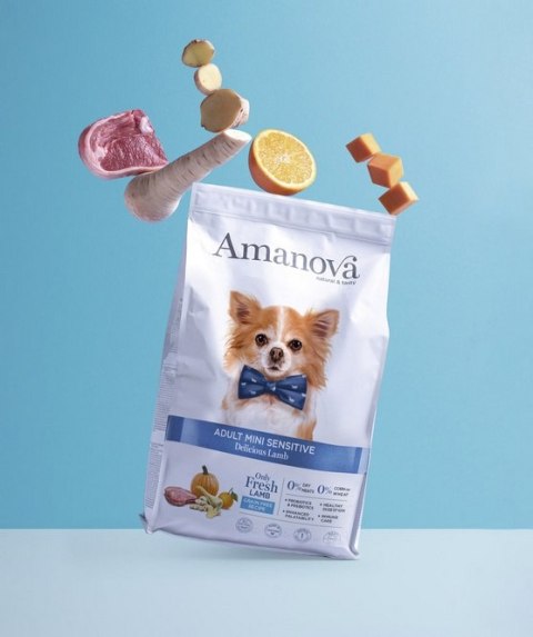 Amanova Amanova Dog Adult Mini Sensitive Delicious Lamb - jagnięcina 2kg
