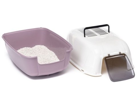 Ferplast Ferplast Prima New Toaleta dla kota biało-lila [72053799EL]