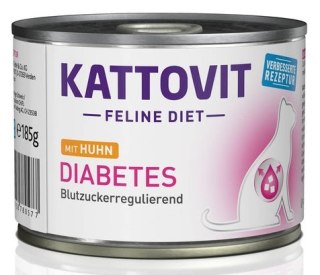 Kattovit Kattovit Feline Diet Diabetes kurczak puszka 185g
