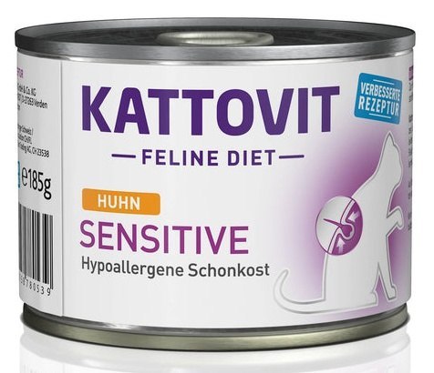 Kattovit Kattovit Feline Diet Sensitive kurczak puszka 185g
