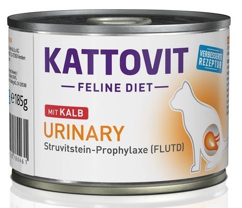 Kattovit Kattovit Feline Diet Urinary cielęcina puszka 185g