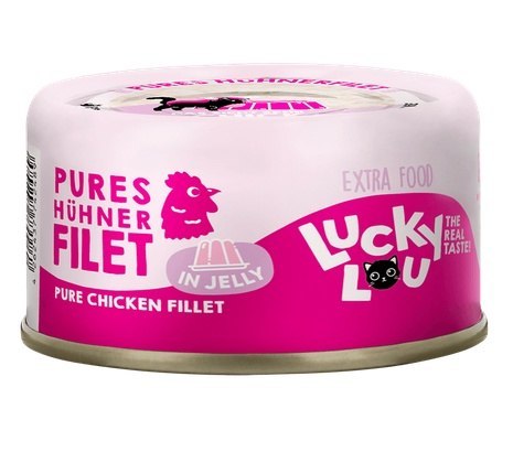 Lucky Lou Lucky Lou Extrafood Kurczak w galaretce puszka 70g