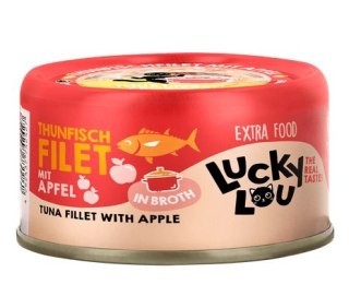 Lucky Lou Lucky Lou Extrafood Tuńczyk i jabłko w bulionie puszka 70g