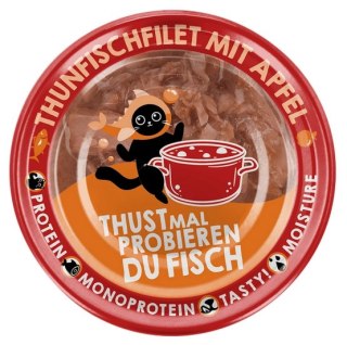 Lucky Lou Lucky Lou Extrafood Tuńczyk i jabłko w bulionie puszka 70g
