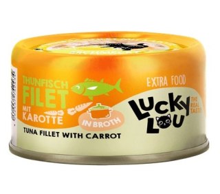 Lucky Lou Lucky Lou Extrafood Tuńczyk i marchewka w bulionie puszka 70g