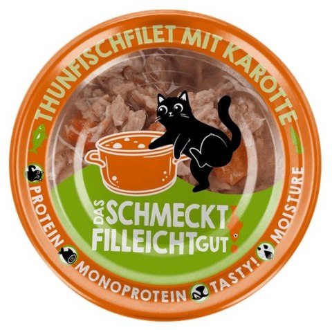 Lucky Lou Lucky Lou Extrafood Tuńczyk i marchewka w bulionie puszka 70g