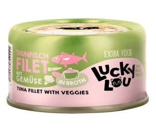 Lucky Lou Lucky Lou Extrafood Tuńczyk i warzywa w bulionie puszka 70g