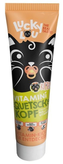 Lucky Lou Lucky Lou Quetschkopfe Kitten Witaminy pasta odkłaczająca 100g